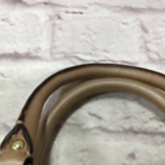 Coach Ashley Women's Bronze Leather Double Handle Strap Shoulder Handbag Purse - Picture 6 of 7